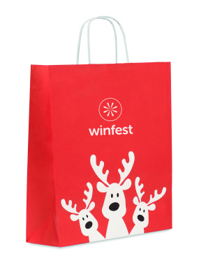 Logo trade corporate gifts picture of: Gift paper bag large